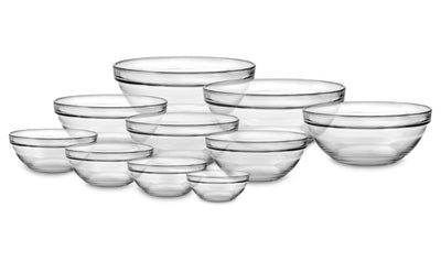 Duralex schaal lys stapelbaar rond 310ml hardglas 12cm 6stuks