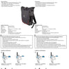 Mochila M-wave Downtown Ridepack evidente 2 en 1