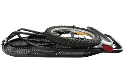 M-wave single 40 single-track baggage bicycle trailer without bag