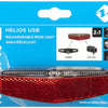M-Wave Helios Batería USB LED rojo