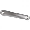 M-Wave Crank Aluminum 170 mm de plata izquierda