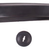 Magranta m-wave con acciaio di copertura 170mm sinistra nera