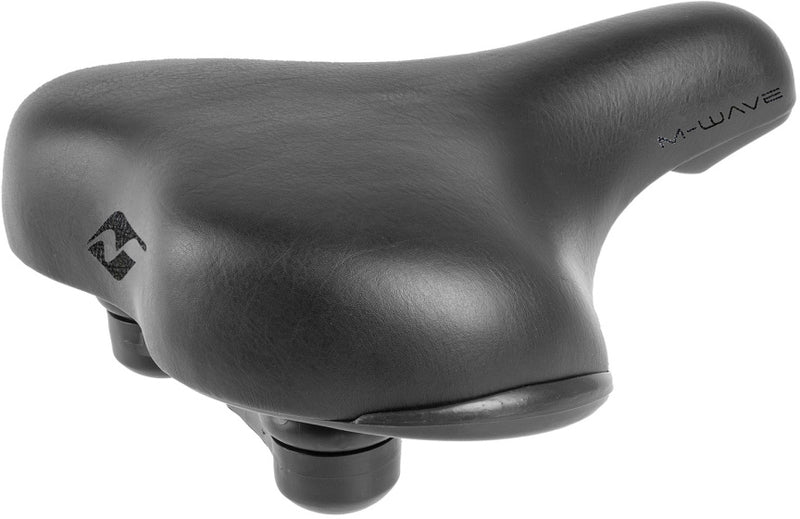 M-wave Elast xxl City Saddle Unisex Black