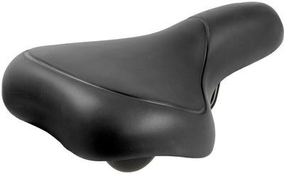 M-Wave Eva City Saddle Unisex Black