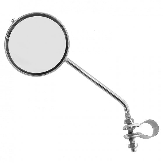 Specchio per biciclette da 80 mm cromo