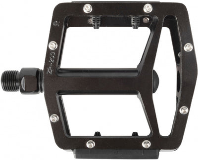 M-wave a pedale piatto costante 93 x 97 x 20 mm in alluminio nero