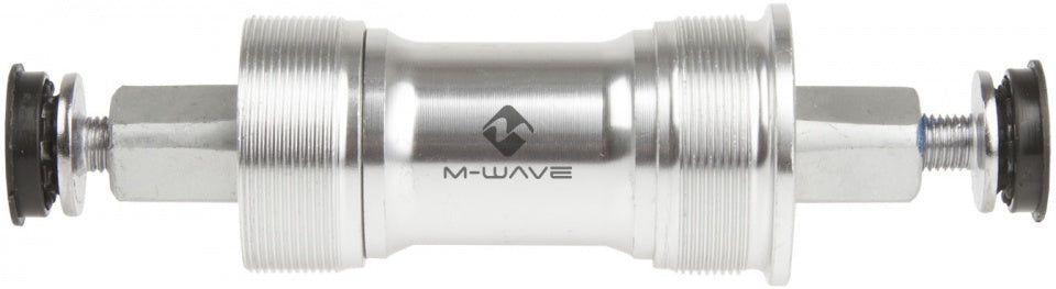 Bras di fondo m-wave JIS 122,5 x 27,5 mm in argento