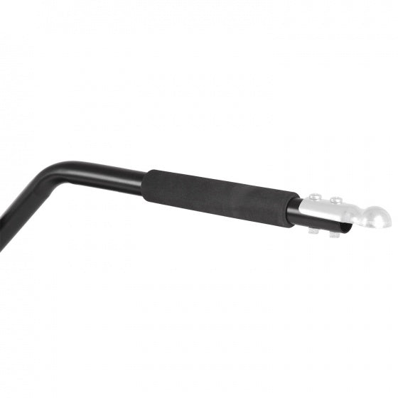 Rimorchio per biciclette di trekkle m-wave acciaio nero 120 cm 3 pezzi