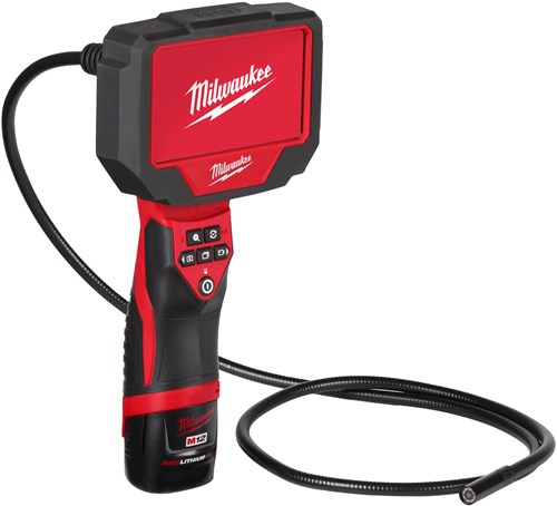 Milwaukee m12 360ic12-201c | m12™ 360 inspectiecamera 1,2 m - (1x 2.0ah accu) - 4933480740