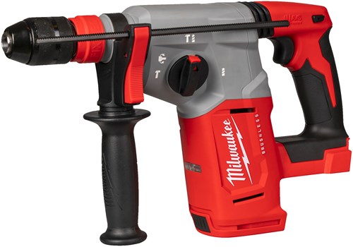 Milwaukee m18 blhx-0x | sds-plus | trapano a percussione a batteria | 2,3 anni | con 4 posizioni e fixtec | senza batteria e caricabatterie - 4933478891