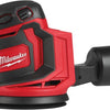 Lijadora excéntrica Milwaukee m18 bos125-0 125 mm - 4933464228