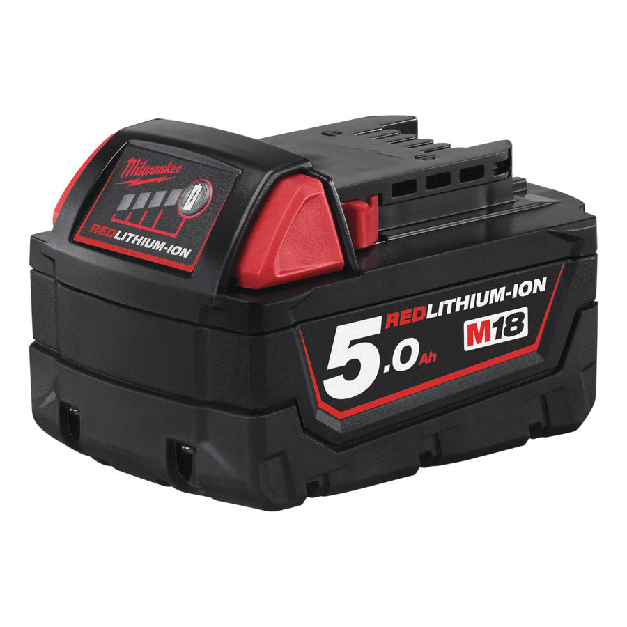 Batteria Milwaukee m18 b5 (ioni di litio 18 v 5,0 ah) - 4932430483