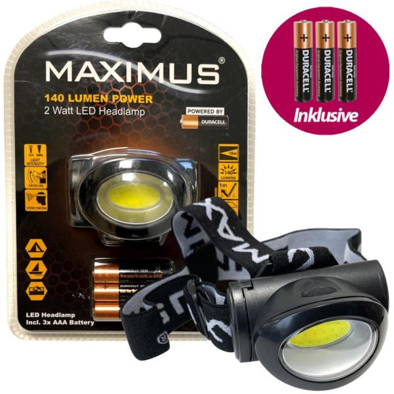 Lampada frontale Maximus LED 2w 140lm