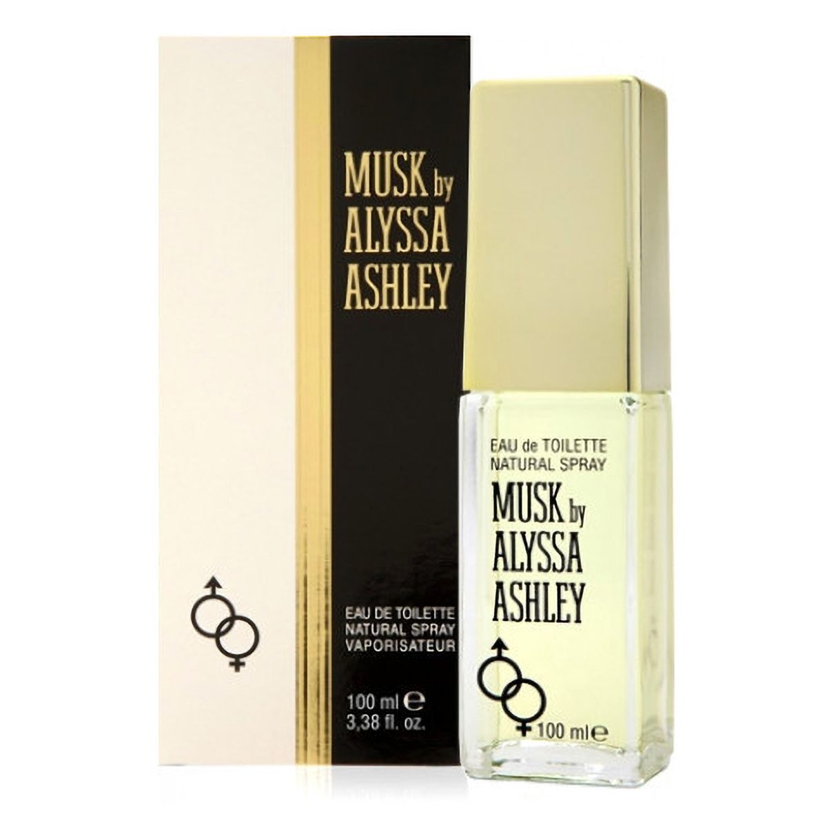 Alyssa ashley eau de toilette spray musk 100ml unisex