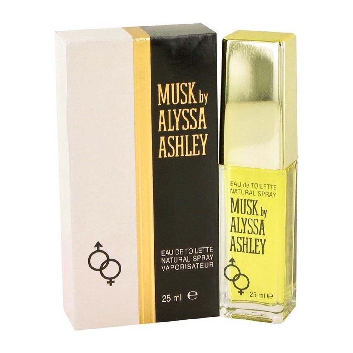 Alyssa ashley eau de toilette spray musk 25ml unisex