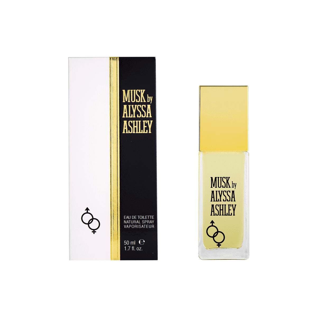 Alyssa ashley eau de toilette spray musk 50ml unisex