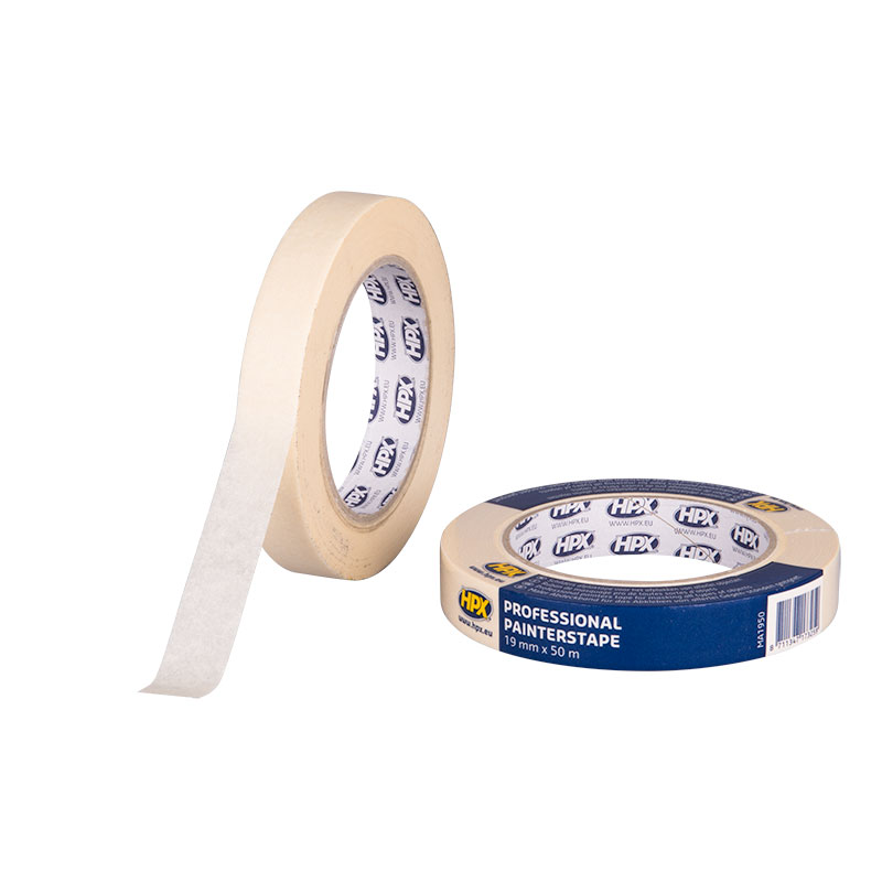 Hpx masking tape 60°c | crèmewit | 19mm x 50m - ma1950 - ma1950