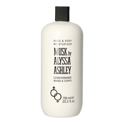 Alyssa Ashley Alyssa Ashley Body Lotion Musk 500ml + 250 ml Bonus unisex