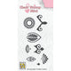 Nellie's choice • clear stamps mandala mini bloem-2