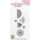 Nellie's choice • clear stamps mandala mini bloem-3