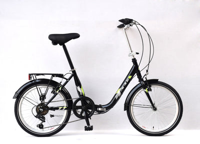 Magic marne vouwfiets 20 inch unisex 6v v-brakes zwart