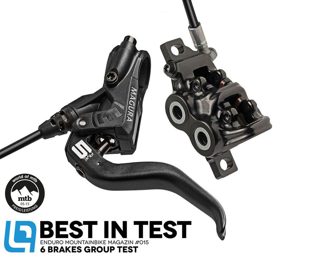 Magura MT5 Impugnatura del freno con pinza incl. tubo del freno 2700477