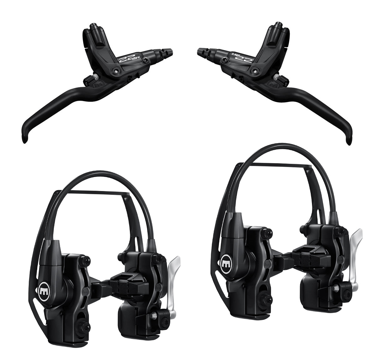 Set freni a cerchione Magura hs22 a montaggio facile
