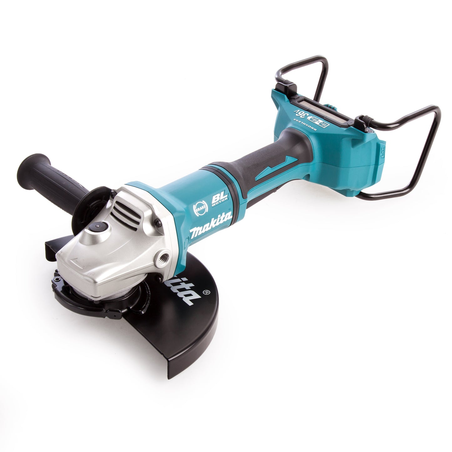 Makita dga900zkx2 | 2x18v | amoladora angular 230mm | ezynut m14 | sin pilas y cargador en estuche - dga900zkx2