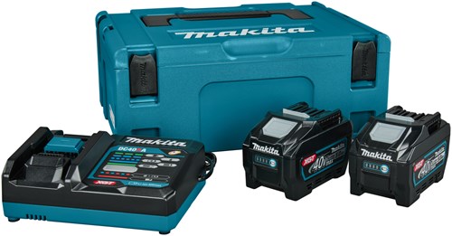 Makita 191v35-5 | xgt starter set dc40ra 2x bl4050f | 40v max | 5.0ah in mbox - 191v35-5