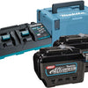 Juego de iniciación de batería makita xgt dc40rb 2xbl4080f