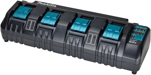 Caricabatterie Makita DC18SF per 4 batterie