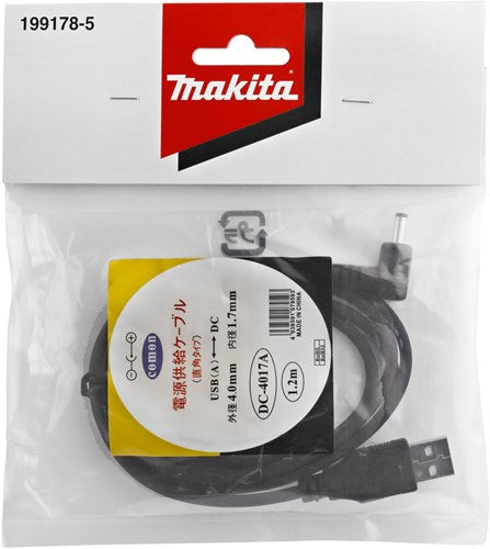 Accesorios Makita 199178-5 Cable USB para sk105(g)d-sk106(g)d - 199178-5