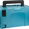 Makita accessoires makita makpac opbergkoffer 8215518 - exclusief gereedschap - blauw