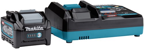 Juego de iniciación de batería makita xgt dc40ra 1xbl4040