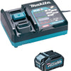 Juego de iniciación de batería makita xgt dc40ra 1xbl4040