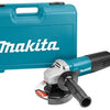 Makita 9558hnrgk 230 v haakse slijper 125 mm in koffer - 9558hnrgk
