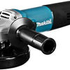 Makita 9558hnrgk3 | amoladora angular con interruptor de bloqueo | 230v | 125 mm | en caja de acero | incluido conjunto de accesorios