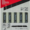 Makita accessoires decoupeerzaagblad b22 - t118a | 5 stuks - a-85737