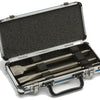 Makita accessories 3-piece SDS plus chisel set: point, flat and spade chisel in aluminum case D-42357 - D-42357