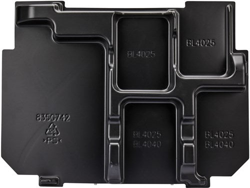 Accessori Makita 835g74-2 | inserto valigia inserto starter set caricabatteria xgt mbox1, dc40ra, bl4025 - 835g74-2