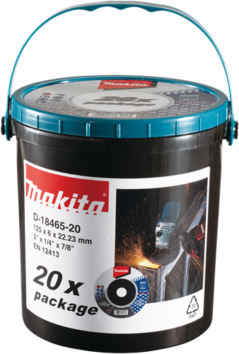 Accesorios Makita disco abrasivo acero - d-18465-20 d-18465-20