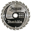 Makita accessoires b-33093 cirkelzaagblad hout (noest spijker) | specialized | 165x20x2,0 | 24t | 23g -b-33093