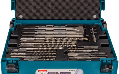 Accessori Makita b-53877 | set trapano e scalpello sds-plus | 17 pezzi | in mbox1 - b-53877
