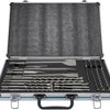 Accessori Makita b-64680 | set di scalpelli per trapano pb4s sds+ | SDS-plus da 17 pezzi | in custodia di alluminio - b-64680
