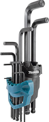 Makita accessoires makita inbussleutelset 9-delig - b-65894