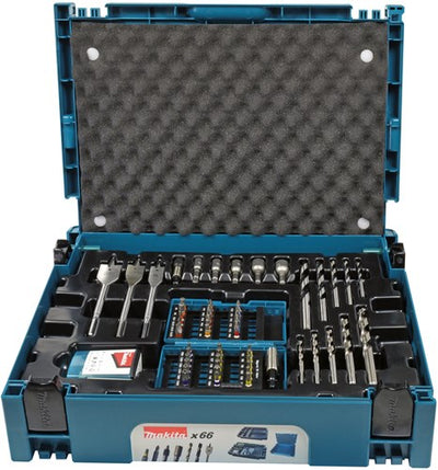 Makita Boor-Bit Set, 66 Paps