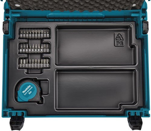 Makita accessoires boor- schroefbitset | sds-plus | in mbox | 65-delig - b-69478