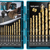 Makita accessoires makita metaalborenset 19-delig hss-tin - d-67527