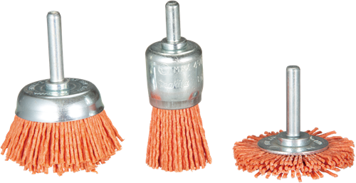 Set spazzole accessori Makita nylon 3 pezzi - d-70742 d-70742