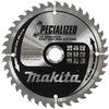 Makita accessoires cirkelzaagblad tipe 190x30x2.0 40t 23g - b-33180